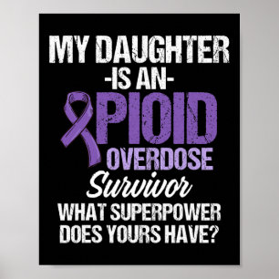 Poster Survivant du guerrier de sensibilisation à la surd