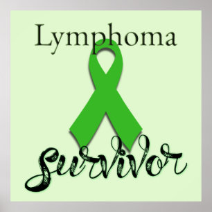 Poster Survivant du lymphome