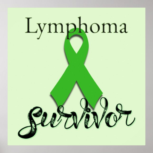 Poster Survivant du lymphome (Devant)
