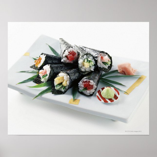 Poster Sushi (Devant)
