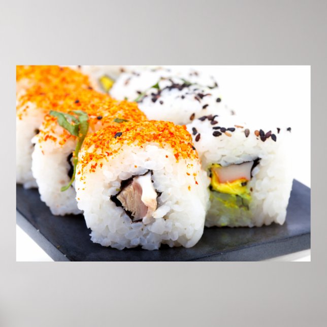 Poster Sushi (Devant)