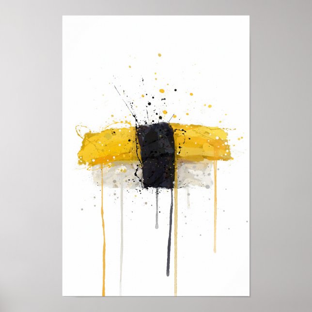 Poster Sushi Tamago Nigiri (Devant)