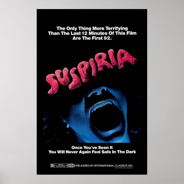 Poster Suspiria (Devant)