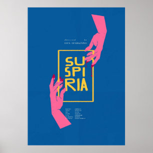 Poster SUSPIRIA 2018 film alternatif Tilda Swinton