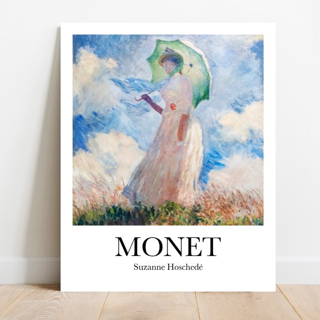 Poster Suzanne Hoschedé par Claude Monet (Monet's Impressionist Dream: Suzanne Hoschedé. Museum-quality poster)