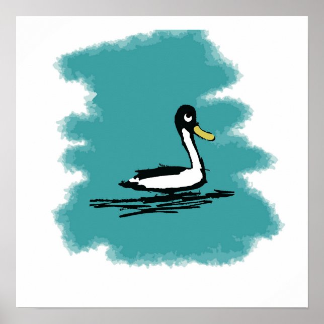 Poster Swan (Devant)