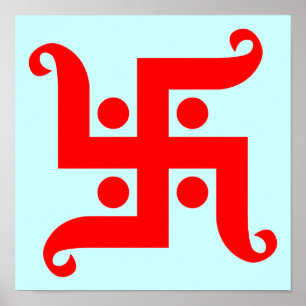 Poster swastika