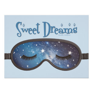 Poster Sweet Dreams Masque Visage