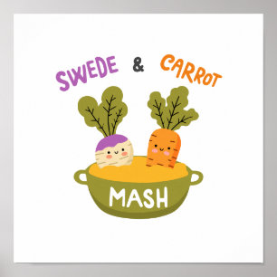 Poster Sweet et Carrot mash
