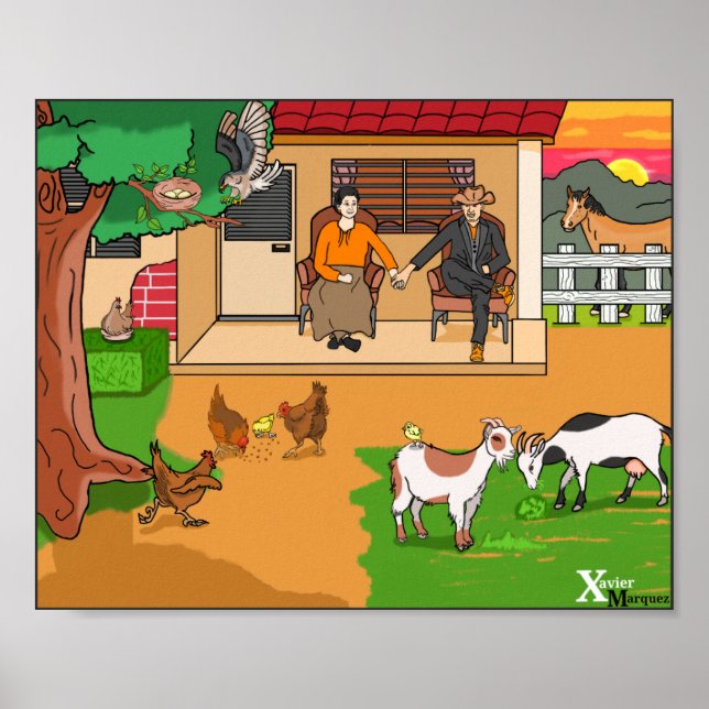 Poster Sweet Home (Devant)