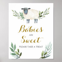 Sweet Little Lamb Greenery Les bébés sont doux