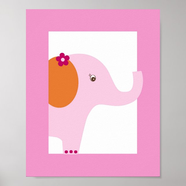 Poster Sweet Safari Jungle Animal Nursery Wall Art Print (Devant)