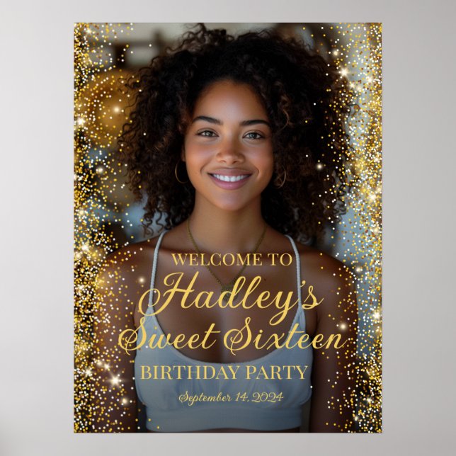 Poster Sweet sixteen (Devant)