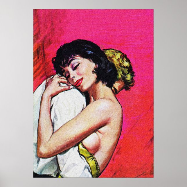 Poster Sweet Sweet Love Vintage Pulp Cover Art (Devant)