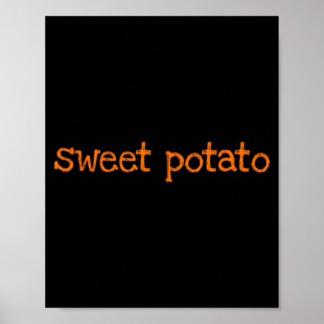 Poster Sweet Tato And Kind Of Rude Tato Funny Matching Co (Devant)