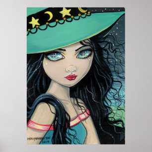 Poster Sweet Witch Imprimer par Molly Harrison