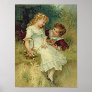 Poster Sweethearts, tiré de la Pears Annual, 1905
