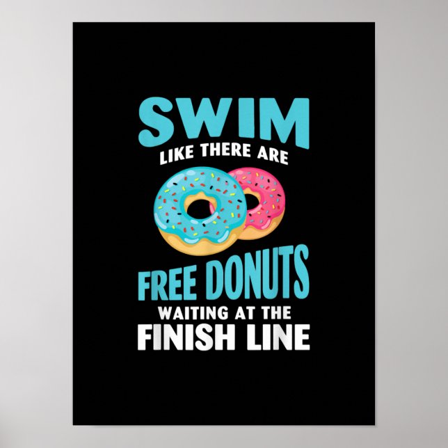 Poster Swimming Lover (Devant)