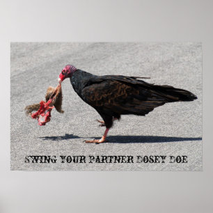 Poster Swing Your Partner Dosey Doe