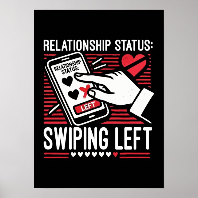 Poster Swipe Lift, Journée de sensibilisation, Anti-Valen (Devant)