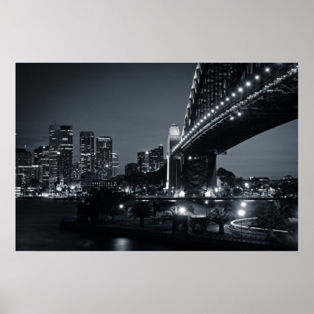 Poster Sydney, Australie (Devant)