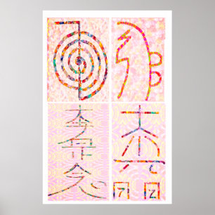 Poster SYMBOLE ART 2014 - Reiki Master Practice