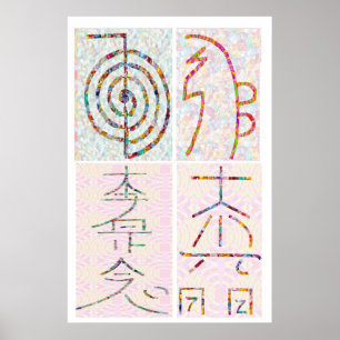 Poster SYMBOLE ART 2014 - Reiki Master Practice