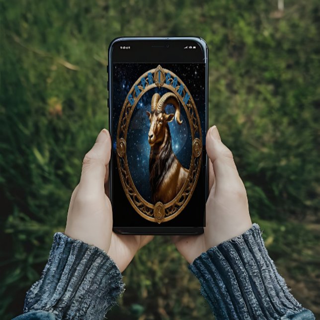 Poster Symbole astrologique de Capricorne (Créateur téléchargé)