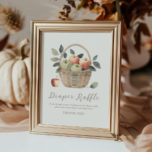 Poster SYMBOLE Baby shower Apple