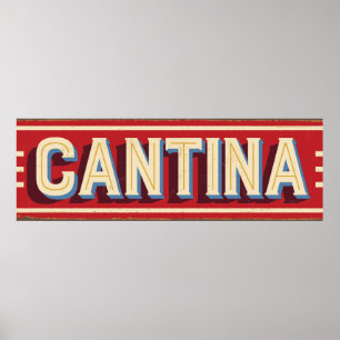Poster Symbole Cantina