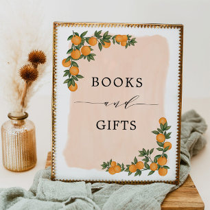 Poster Symbole Citrus Orange Green Cutie Livres & Cadeaux