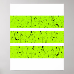 Poster Symbole cool 3 lignes   Uniformité et harmonie col