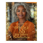 Symbole d'accueil de la fête d'anniversaire