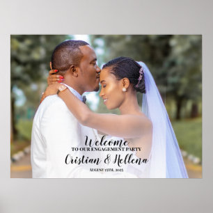 Poster Symbole d'accueil de la partie de l'engagement ave