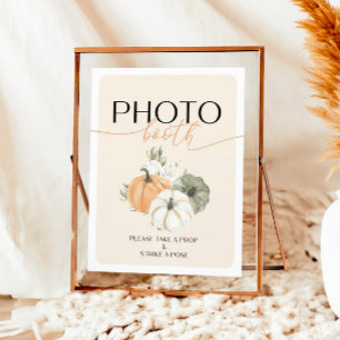 Poster Symbole d'anniversaire d'automne