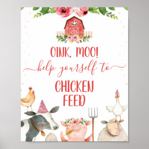 Poster Symbole d'anniversaire de la fête d'anniversaire d