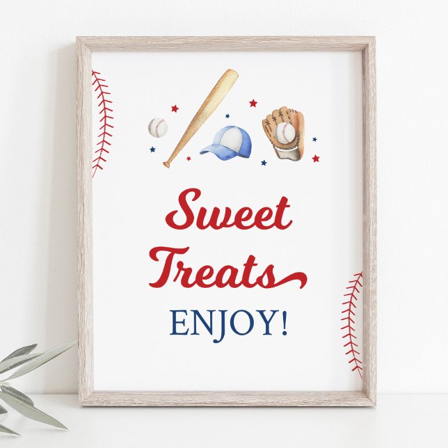Poster Symbole d'anniversaire de la fête de baseball Rook (Créateur téléchargé)