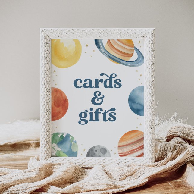 Poster Symbole d'anniversaire de l'espace extra-atmosphér (Créateur téléchargé)