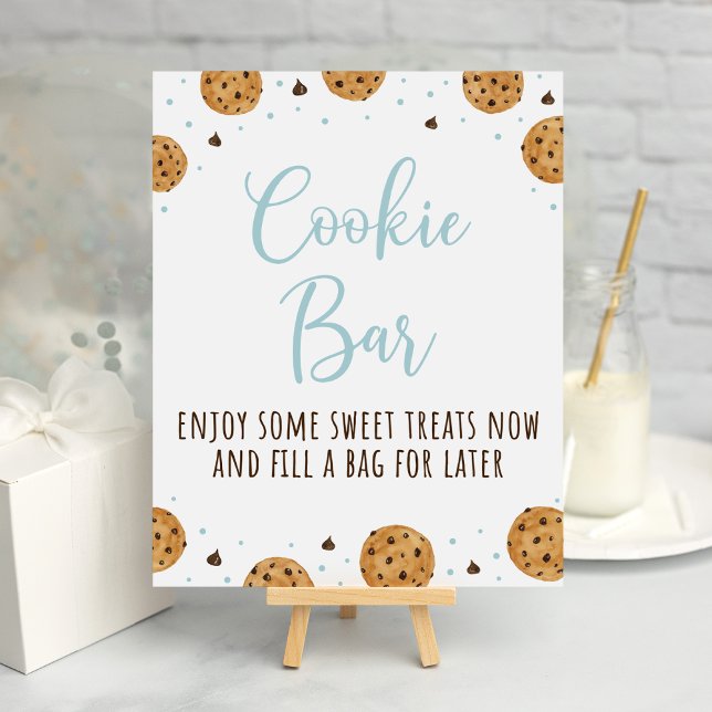 Poster Symbole d'anniversaire d'une barre de biscuits suc (Créateur téléchargé)