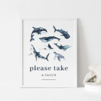 Symbole d'anniversaire Ocean Animals Favoriser