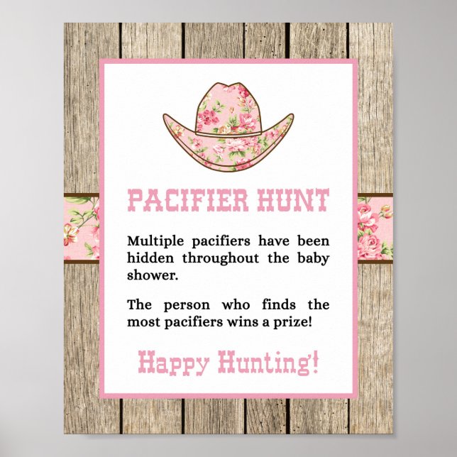 Poster SYMBOLE DE Baby shower DE CHAQUERIE DE Pacifique (Devant)