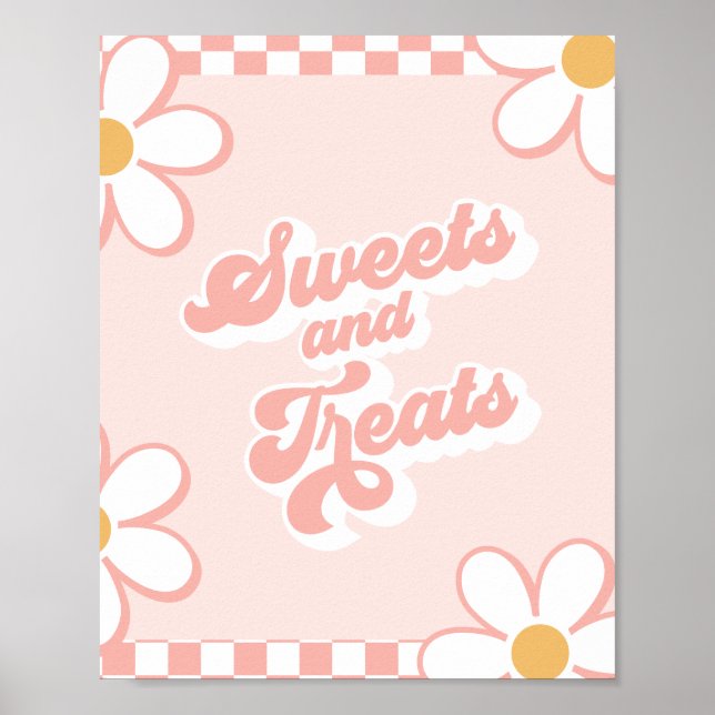Poster Symbole de Baby shower super (Devant)