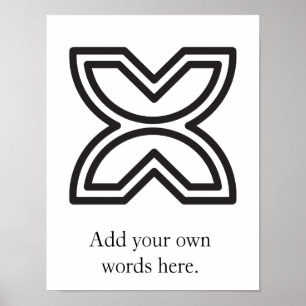 Poster Symbole de Fawodhodie   de la liberté et de