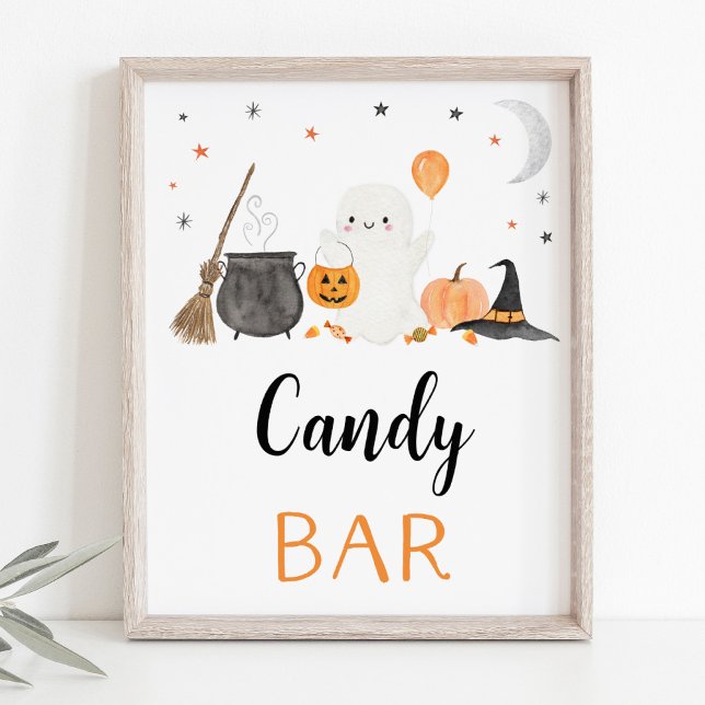 Poster Symbole de fête de la barre de bonbons Halloween G (Créateur téléchargé)