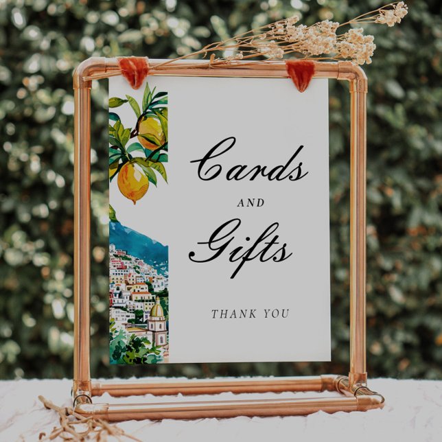 Poster Symbole de Fête des mariées des cartes Amalfi Posi (Créateur téléchargé)