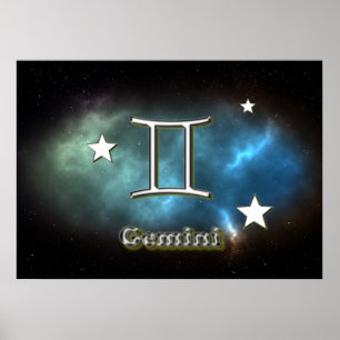 Poster Symbole de Gemini