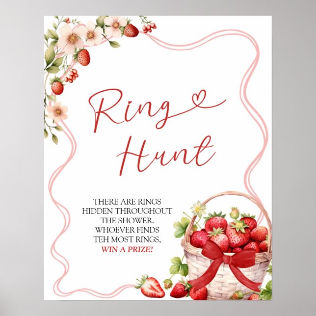 Poster Symbole de jeu Coquette Berry In Love Ring Hunt (Devant)