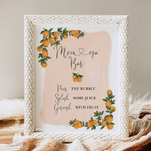 Poster Symbole de la barre Cutie Momosa