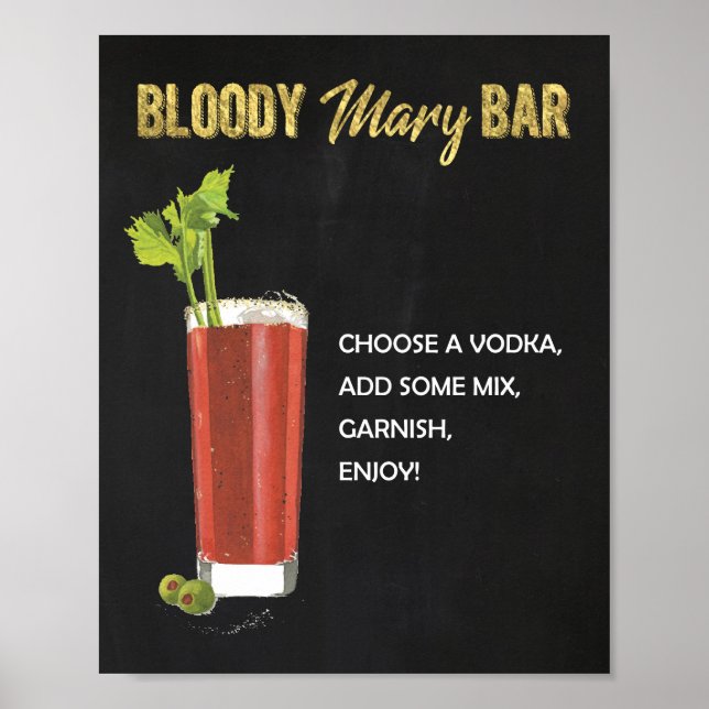 Poster Symbole de la Barre Mary Bloody (Devant)