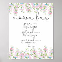Symbole de la barre Mimosa de fleurs blanches et v
